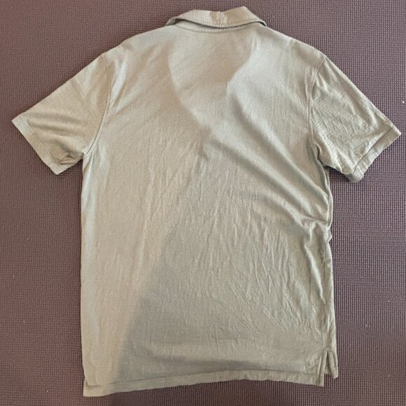 Wool & Prince Merino Wool Polo Shirt - Spruce Green (Men’s M) - Picture 4 of 4